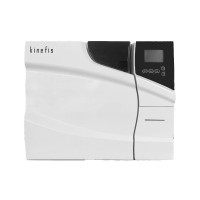 Klasse B Autoklav 18 Liter Kinefis Deluxe + Gift Wasserdestilliergerät: mit internem Drucker, doppeltem Sicherheitsschloss, USB und LCD-Display